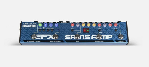Pedale tech bass fly - 21, rig