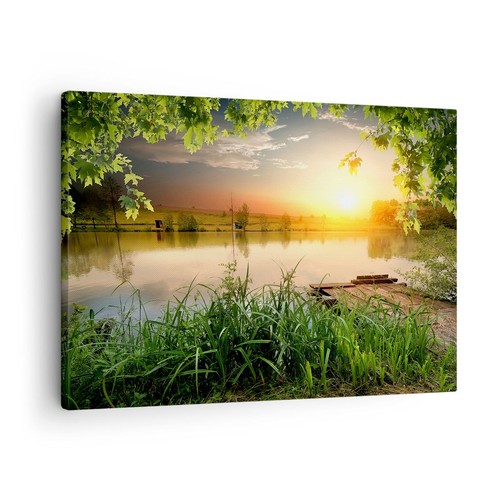 Quadro tela 70x50cm - tela, ponte