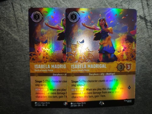 Disney lorcana tcg isabela - disney,