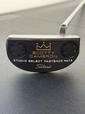 Scotty Cameron Putter Studio seleziona Fast Back 1.5 Black Plating 32,75 poll...