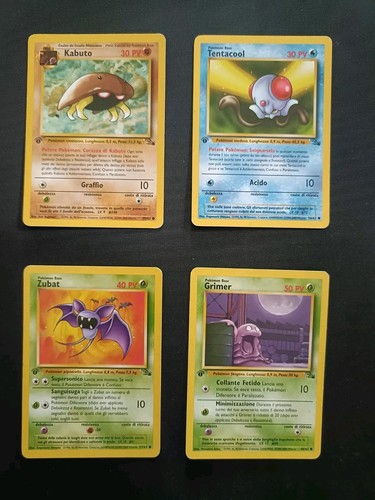 Lotto carte pokemon prima - 4,