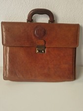 Borsa 24 ore uomo porta documenti unisex pelle marrone 