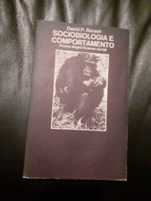 SOCIOBIOLOGIA E COMPORTAMENTO - DAVID P. BARASH - FRANCO ANGELI EDITORE (L01)