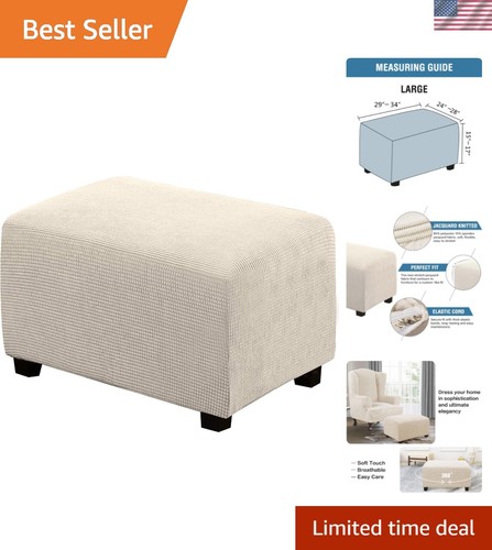 Ottoman cover slipcover - ottoman,