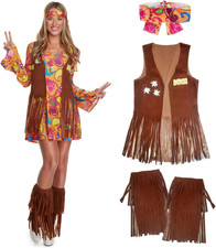 Costume hippie donna vestito - donna,