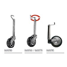 Ruotino Anteriore per Carrello