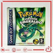 POKÉMON VERSIONE SMERALDO + VIP ?? ITA NINTENDO GAME BOY ADVANCE GBA POKEMON
