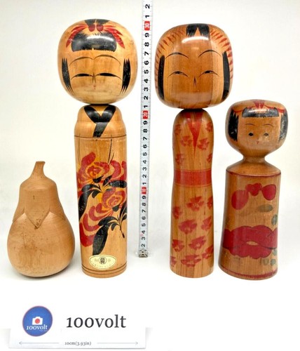 Lotto bambole kokeshi - 3,