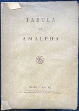 Senigallia Leone Adolfo, avv. (a cura) TABULA de AMALPHA 1934