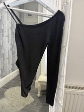 Body Bershka nero perizoma