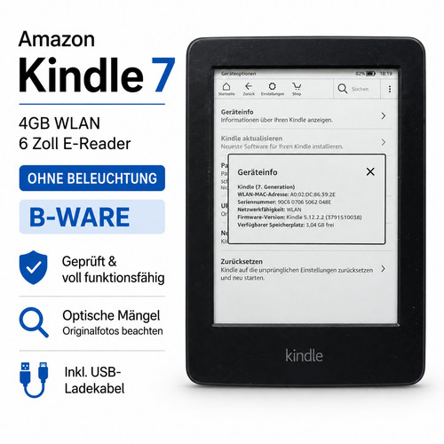 Amazon kindle generazione - kindle, 7.