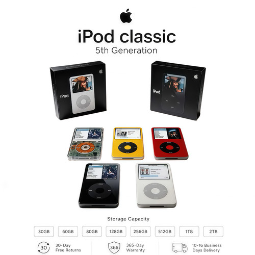 Nuovo apple ipod - nuovo, classic