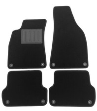 Tappetini auto set 4pz AUDI A4 B6-B7 2001-2007 con bottoni