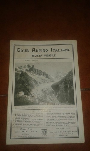 Rivista club alpino italiano - rivista,