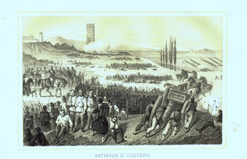 1864 litografia guerra - 1864,