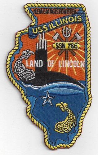 Uss illinois ssn 786 - bc, patch