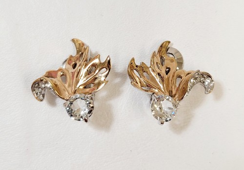Orecchini vintage strass - vintage,