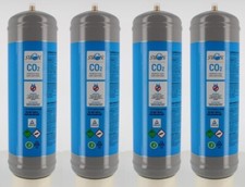 Bombola Co2 Usa e Getta 1200gr ALIMENTARE Erogatore Acqua Frizzante 4 PZ