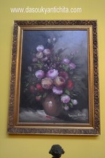 Dipinto olio su tela di