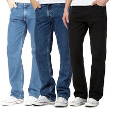 Jeans uomo gamba dritta