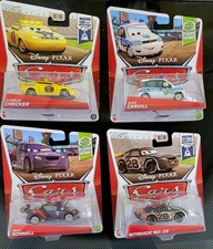 Disney Pixar Cars 2012 Lot WGP Piston Cup Nitroade Schnell Alex Carvill Checker