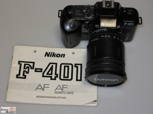 Nikon slr 401s fotocamera - nikon,
