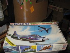 MIB G91 Pan Frecce Tricolori Stunt plane di ESCI scala modelli artigianali - scala 1:48