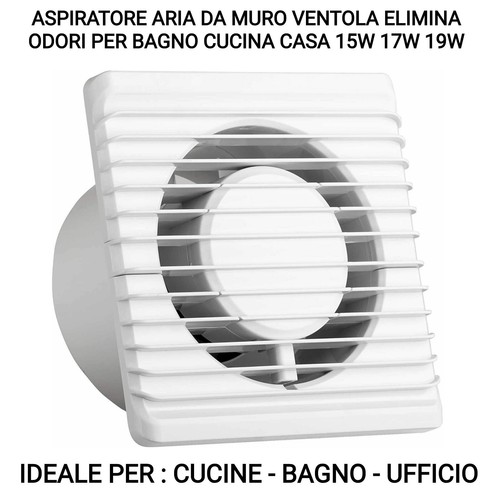Aspiratore aria muro - aria,