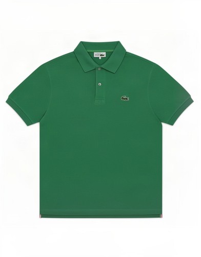 Polo uomo lacoste media verde - polo,