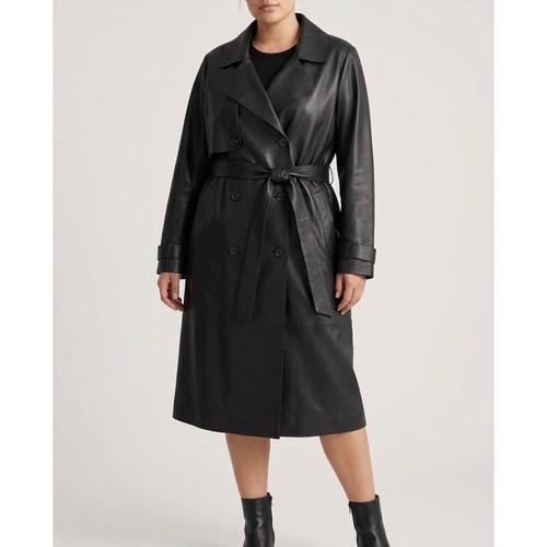 Zara giacca trench ecopelle