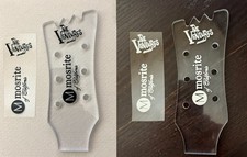 1965 Mosrite Ventures Mark I chitarra UV DTF headstock nero o bianco logo decalcomania