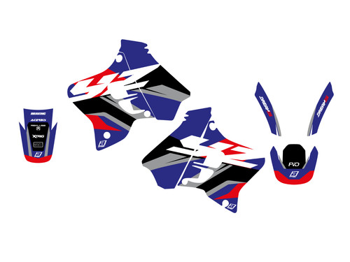 Kit adesivi grafiche yamaha - adesivi,