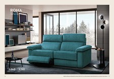 Divano 3 posti con 1 relax