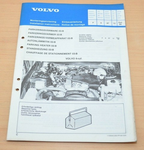 Volvo cyl standheizung - volvo, 03-b