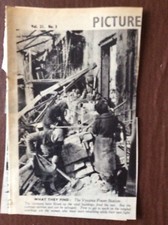 N5a Ephemera 1943 Picture Vyazma Russia Power Station Ruins