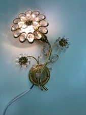 Blumenförmige Wandlampe von