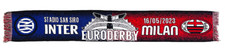 SCIARPA INTER UFFICIALE EURODERBY INTER MILAN 16/05/2023 DERBY MILANO SAN SIRO