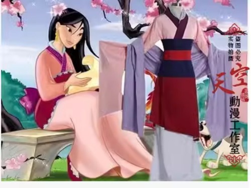 Costume principessa mulan - costume,