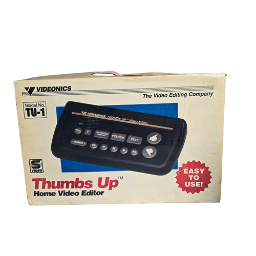 Vintage videonics thumbs - videonics,