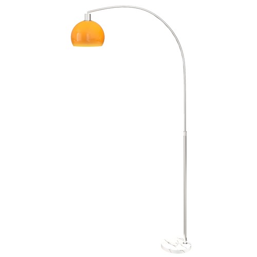 Homcom lampada terra arco - a,