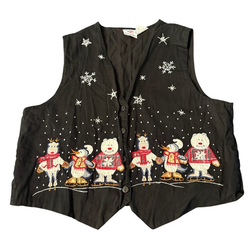 Gilet natalizio vintage