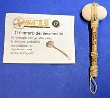 ZAGOR miniatura SCURE OMAGGIO DECENNALE SCLS 2018 Originale 200 esemplari !!