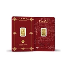 Lingotto oro pamp - 2,5, grammi