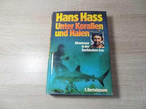 Hans hass unter korallen - unter, und