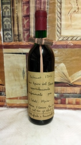 Vino 1964 cabernet del - 1964,