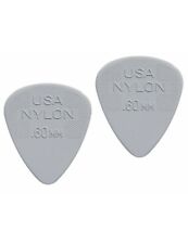 Dunlop 4410-R-60 Plettri per chitarra serie Nylon Standard 0.60mm 2 Pezzi