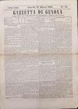 GAZZETTA DI GENOVA N. 72