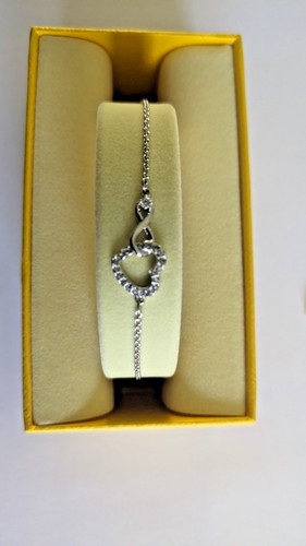 Bracciale swarovski cuore - bracciale,