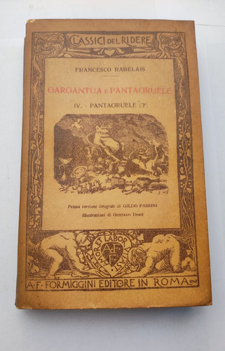 Gargantua pantagruele f - pantagruele, iv-
