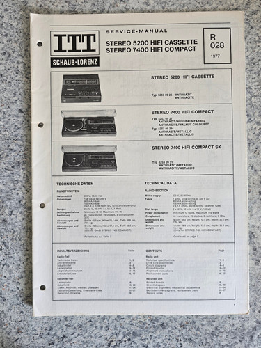 Manuale servizio originale - di,